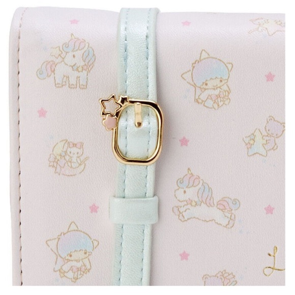 Elegant Lovely Little Twin Stars Wallet Long - Picture 2 of 3